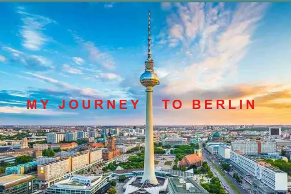 My journey to Berlin - writing exercise.